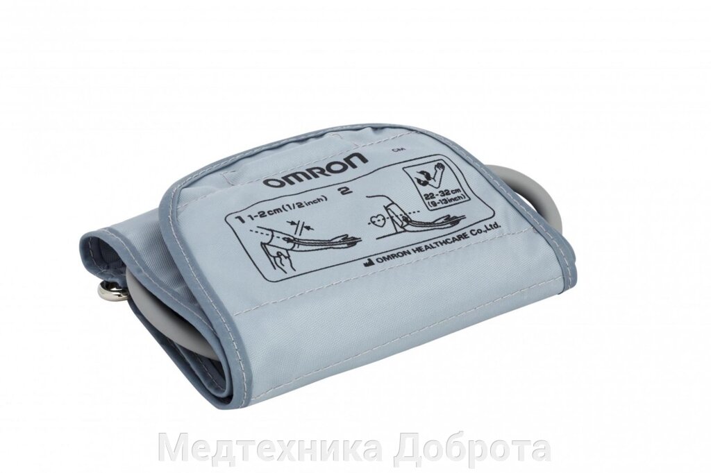 Манжета для измерителей артериального давления и частоты пульса OMRON CM Medium Cuff стандартная (22-32см) от компании Медтехника Доброта - фото 1