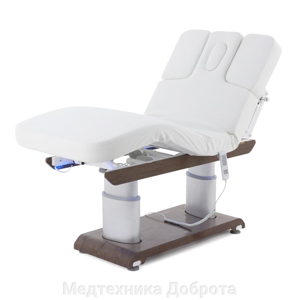 Массажный стол электрический 4 мотора Med-Mos ММКМ-2 КО159Д-00 с РУ от компании Медтехника Доброта - фото 1