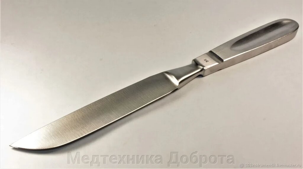 Нож ампутационный малый, 215 мм. от компании Медтехника Доброта - фото 1