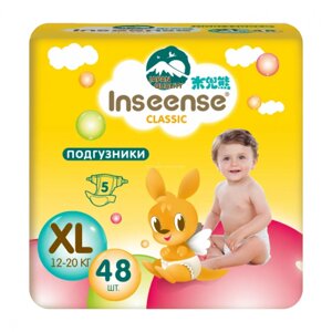 Подгузники Inseense Classic XL (12-20 кг), 48 шт