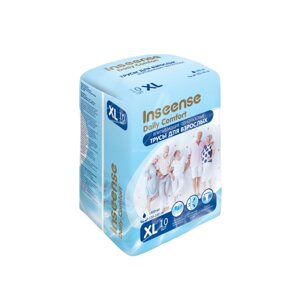 Впитывающие трусы для взрослых Inseense Daily Comfort XL (120-160 см), 10 шт