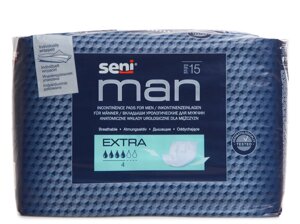 Урологические вкладыши для мужчин Seni Man Extra 15шт