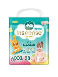 Подгузники-трусики Inseense Classic V5S XXL 15+кг, 28 шт