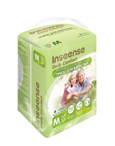 Трусы впитывающие для взрослых Inseense Daily Comfort M (60-100 см), 10 шт