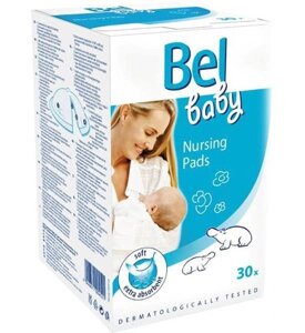 Вкладыши в бюстгальтер для кормящей мамы Narsing Pads Bel baby №30