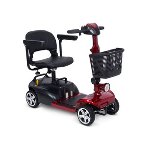 Скутер для инвалидов и пожилых людей Доброта Х-01 (Красный)