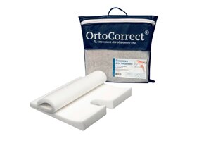 Подушка-квадрат для сидения с уклоном OrtoCorrect Валик