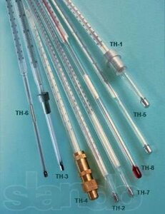 Термометры ТН для испытания нефтепродуктов