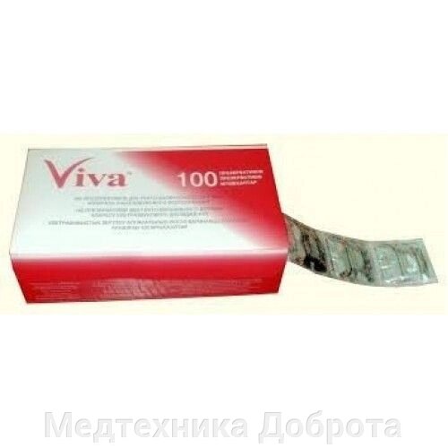 Презерватив для УЗИ №1 (без смазки) прозрачный d 28мм Viva от компании Медтехника Доброта - фото 1