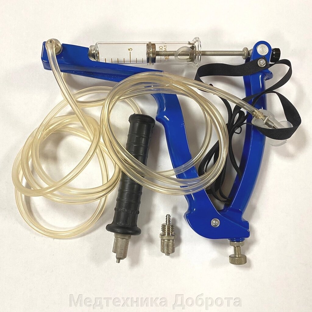 Прибор для массовых прививок ПМП-10М Шилова (металлический корпус) от компании Медтехника Доброта - фото 1