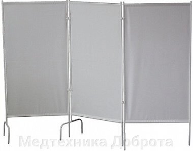 Ширма медицинская ШМ-"МСК-3302-01", трехсекционная от компании Медтехника Доброта - фото 1