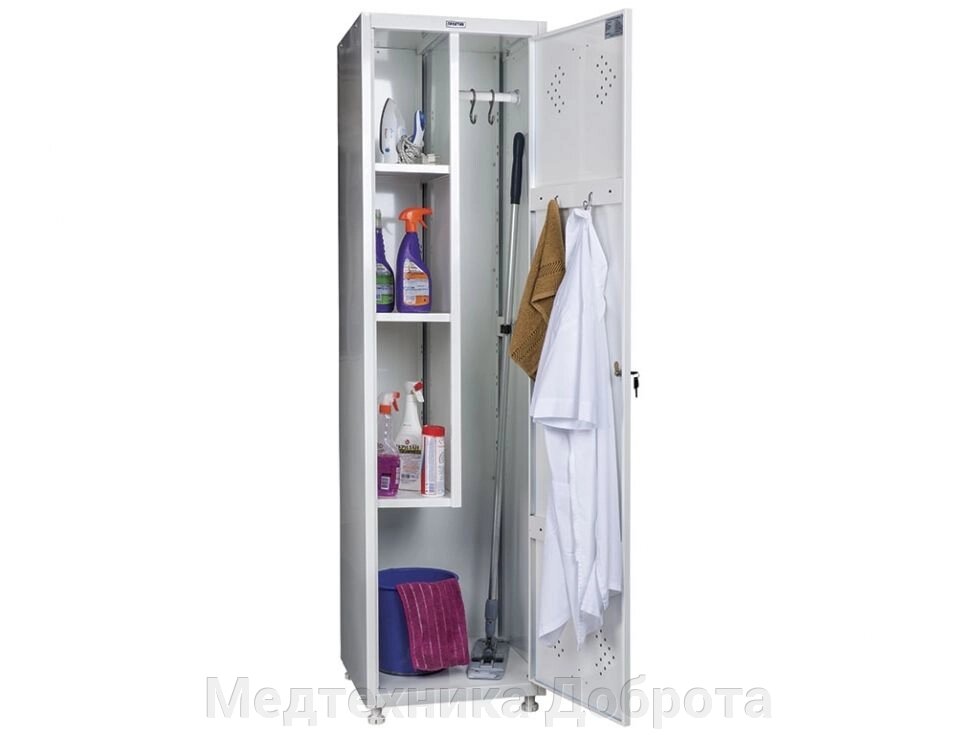 Шкаф хозяйственный (locker) серии MD LS 11.50 от компании Медтехника Доброта - фото 1