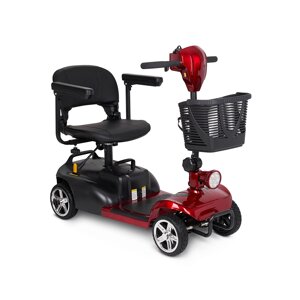 Скутер для инвалидов и пожилых людей Доброта Х-02 (Красный)