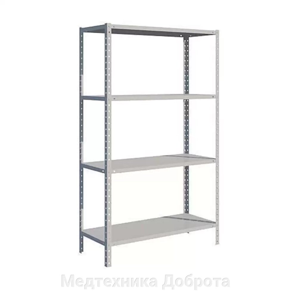 Стеллаж MS STANDART 1850*1000*400 (4 полки) от компании Медтехника Доброта - фото 1