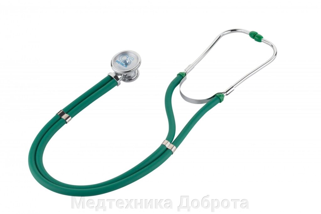 Стетофонендоскоп CS Medica CS-421 (зеленый) от компании Медтехника Доброта - фото 1
