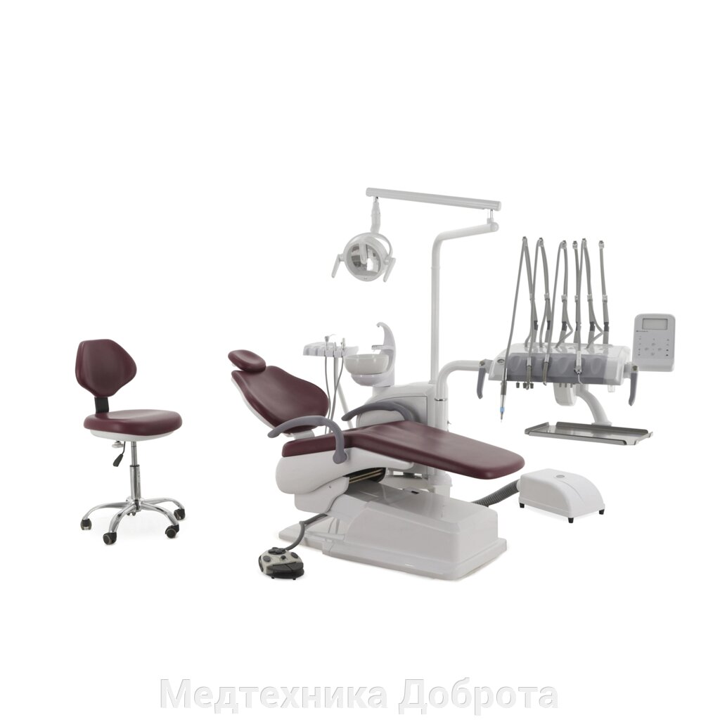 Стоматологическая установка MedMos CQ-217 (верхняя подача) от компании Медтехника Доброта - фото 1