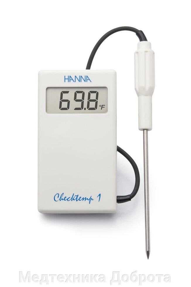 Термометр электронный портативный с выносным датчиком HI 98509 Checktemp 1 от компании Медтехника Доброта - фото 1