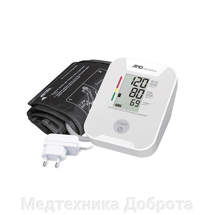 Тонометр автоматический UA-780 AND с адаптером от компании Медтехника Доброта - фото 1