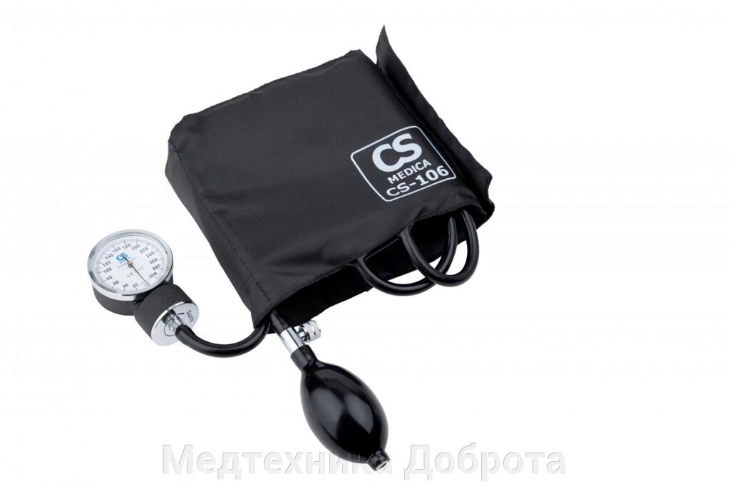 Тонометр механический CS Medica CS-106 (без фонендоскопа) от компании Медтехника Доброта - фото 1