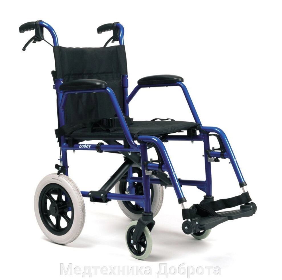 Транспортировочное инвалидное кресло-коляска Bobby от компании Медтехника Доброта - фото 1
