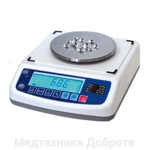 Весы лабораторные "Масса-К" ВК-600-0,01 от компании Медтехника Доброта - фото 1