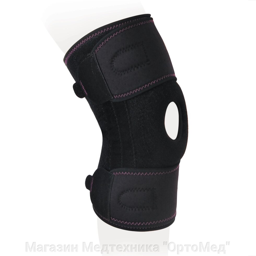 Бандаж на коленный сустав универсальный разъемный KS-053 от компании Магазин Медтехника "ОртоМед" - фото 1