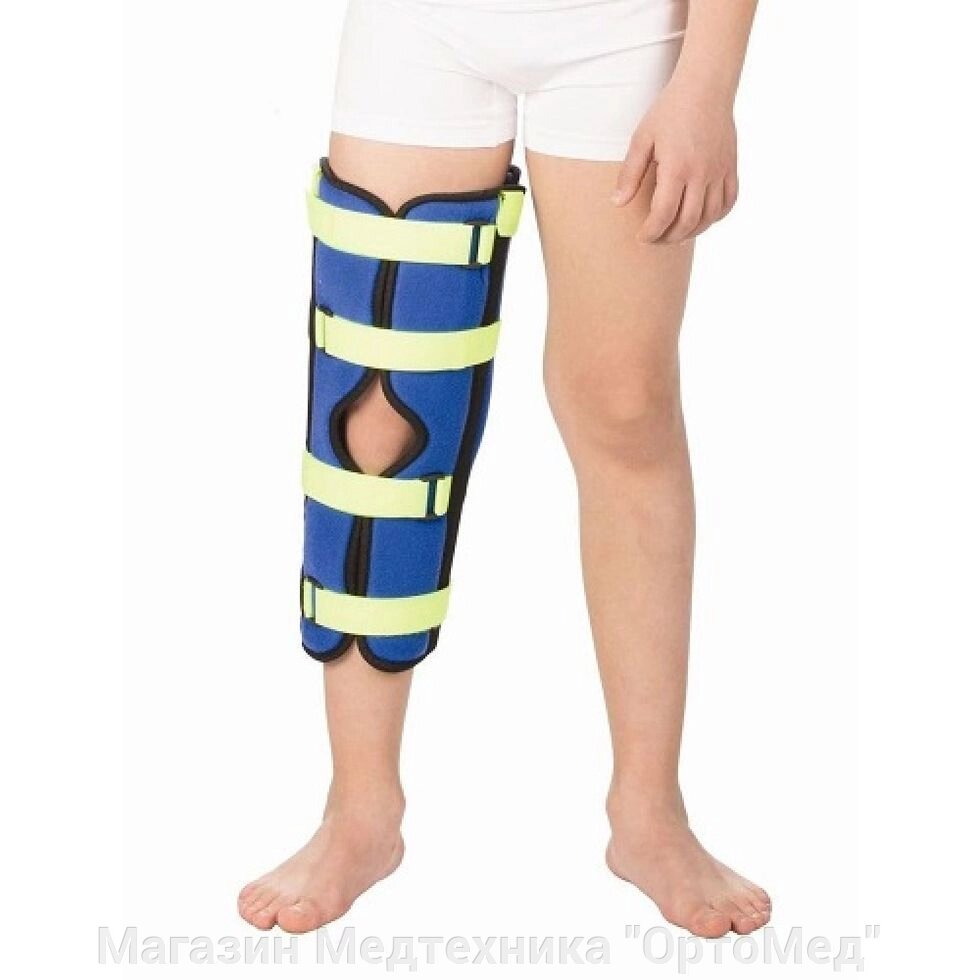 Детский бандаж на коленный сустав для полной фиксации (тутор) Т-8535 (Т.44.45) Тривес от компании Магазин Медтехника "ОртоМед" - фото 1
