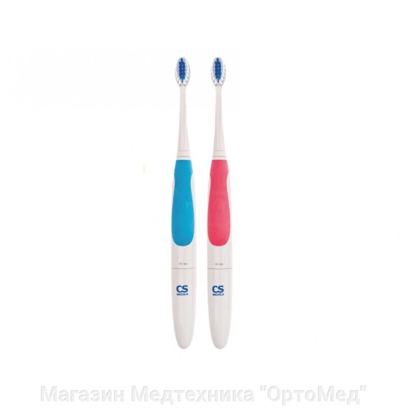 Электрическая зубная щетка CS Medica CS-161 от компании Магазин Медтехника "ОртоМед" - фото 1