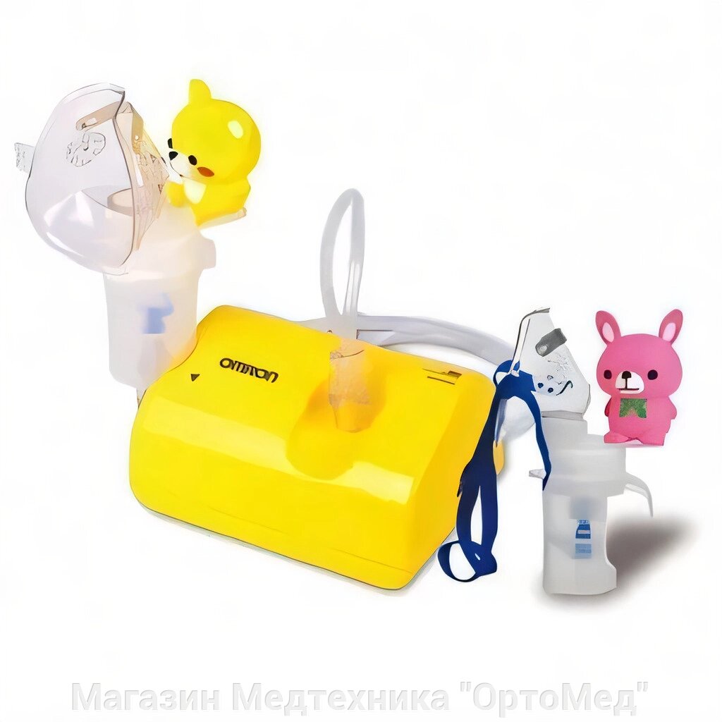 Ингалятор компрессорный OMRON Comp AIR C24 Kids (NE-C801S KDRU) от компании Магазин Медтехника "ОртоМед" - фото 1