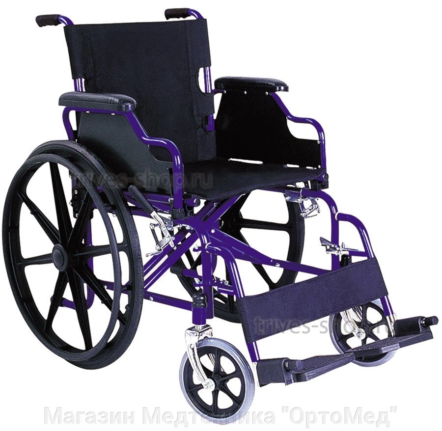 Кресло-коляска CA931B от компании Магазин Медтехника "ОртоМед" - фото 1