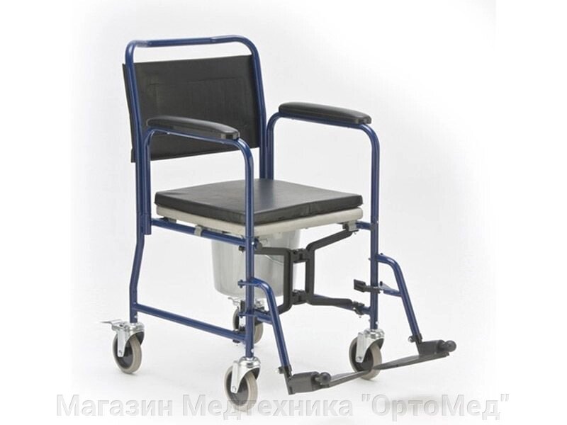 Кресло-коляска для инвалидов H 009B от компании Магазин Медтехника "ОртоМед" - фото 1