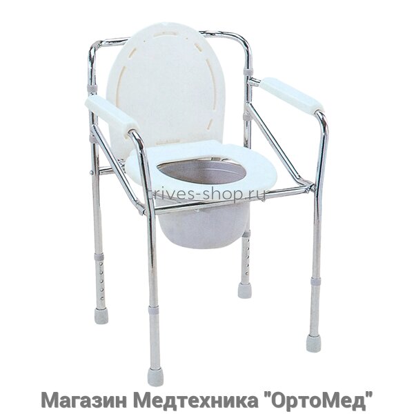 Кресло-туалет СА616 от компании Магазин Медтехника "ОртоМед" - фото 1