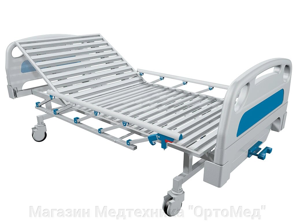 Кровать медицинская КМ-02 от компании Магазин Медтехника "ОртоМед" - фото 1
