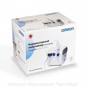 Небулайзер OMRON Comp AIR C29 Pro ингалятор от компании Магазин Медтехника "ОртоМед" - фото 1