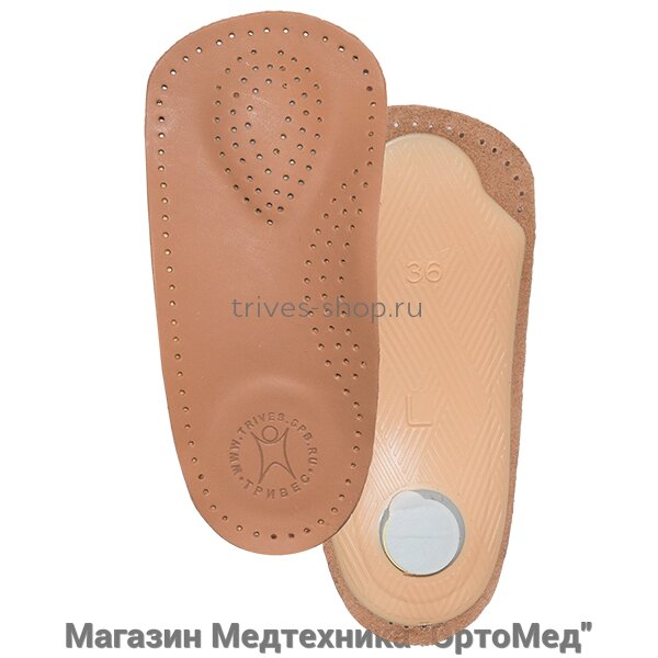 Ортопедические полустельки для закрытой обуви СТ-201 от компании Магазин Медтехника "ОртоМед" - фото 1