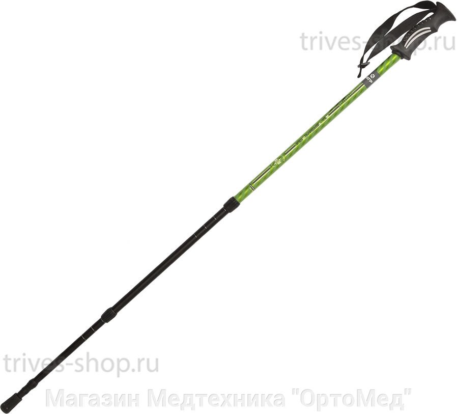 Палки для скандинавской ходьбы телескопические, 3-х секционные TS-301 от компании Магазин Медтехника "ОртоМед" - фото 1