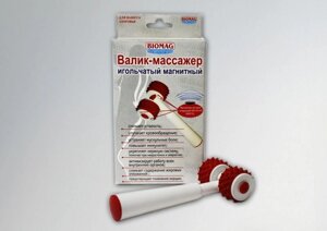 Аппликатор-массажер валик игольчатый магнитный ВМИМ-01 в Крыму от компании Магазин Медтехника "ОртоМед"