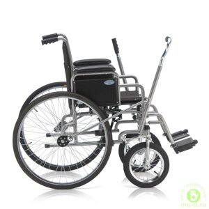 Инвалидная кресло-коляска с рычажным управлением Н 005