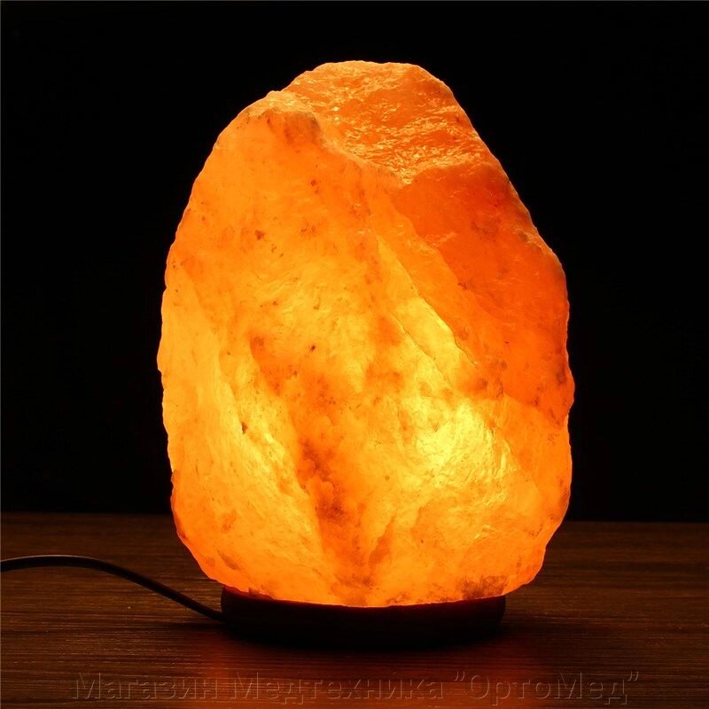 Солевая лампа "Скала" 7-10 кг от компании Магазин Медтехника "ОртоМед" - фото 1