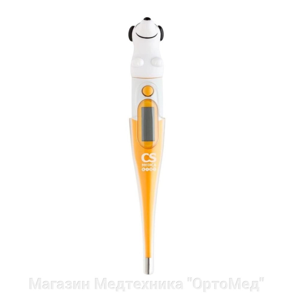 Термометр электронный медицинский CS Medica KIDS CS-82-P (собачка) от компании Магазин Медтехника "ОртоМед" - фото 1