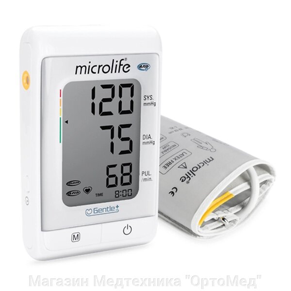 Тонометр автоматический BP A200 AFIB  Микролайф от компании Магазин Медтехника "ОртоМед" - фото 1