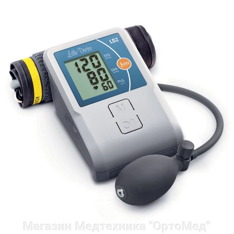 Тонометр Little Doctor LD2 полуавтоматический от компании Магазин Медтехника "ОртоМед" - фото 1