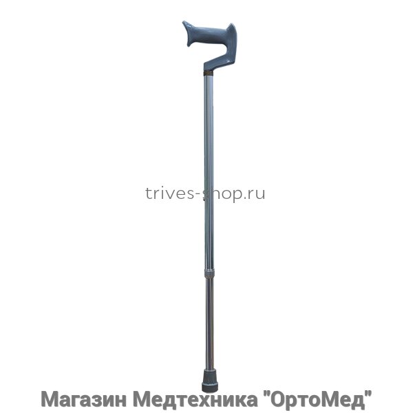 Трость TRIVES с ортопедической ручкой CA833L4 от компании Магазин Медтехника "ОртоМед" - фото 1