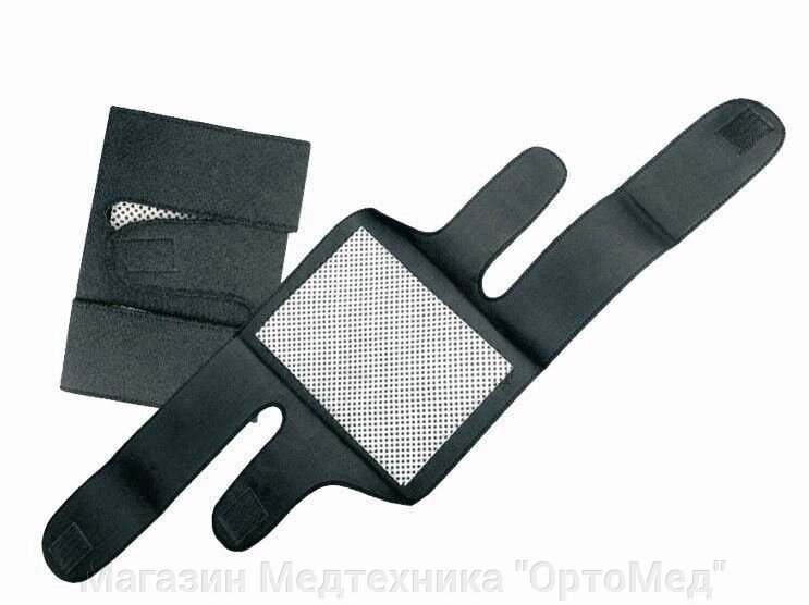 Турмалиновый наколенник с магнитными вставками от компании Магазин Медтехника "ОртоМед" - фото 1