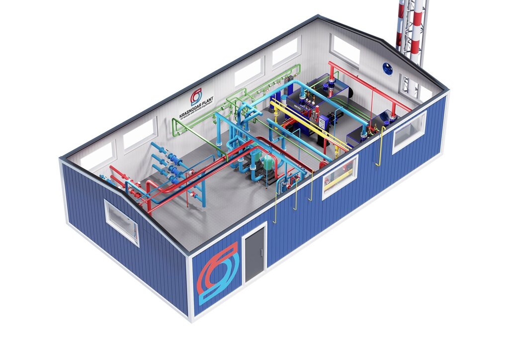 Блочно модульные котельные. от компании ООО «ЮГ-ГАЗСТРОЙПРОЕКТ» - фото 1