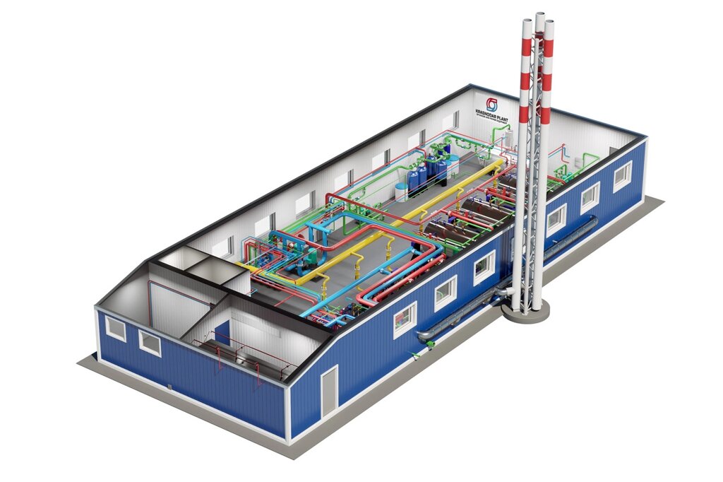 Стационарные котельные от компании ООО «ЮГ-ГАЗСТРОЙПРОЕКТ» - фото 1