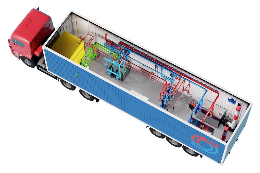 Транспортабельная котельная от компании ООО «ЮГ-ГАЗСТРОЙПРОЕКТ» - фото 1