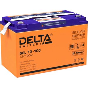 Аккумулятор DELTA GEL 12-100