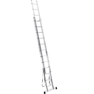 Алюминиевая двухсекционная лестница UFUK 411212