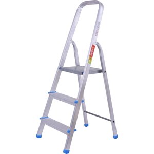 Алюминиевая стремянка LadderBel 3 ступени STR-AL-3